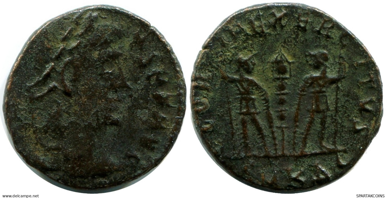CONSTANS MINTED IN CYZICUS FOUND IN IHNASYAH HOARD EGYPT #ANC11689.14.D.A - The Christian Empire (307 AD To 363 AD)