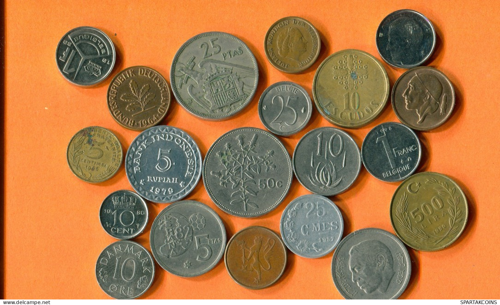 Collection WORLD Coin Mixed Lot Different COUNTRIES And REGIONS #L10097.2.U.A - Andere & Zonder Classificatie