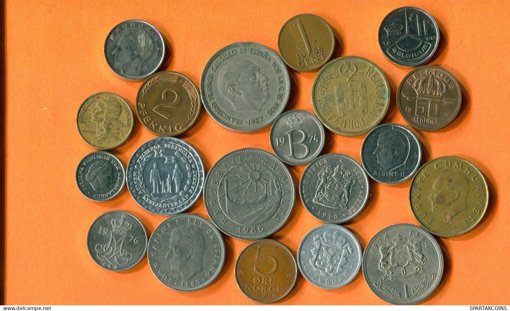 Collection WORLD Coin Mixed Lot Different COUNTRIES And REGIONS #L10097.2.U.A - Andere & Zonder Classificatie