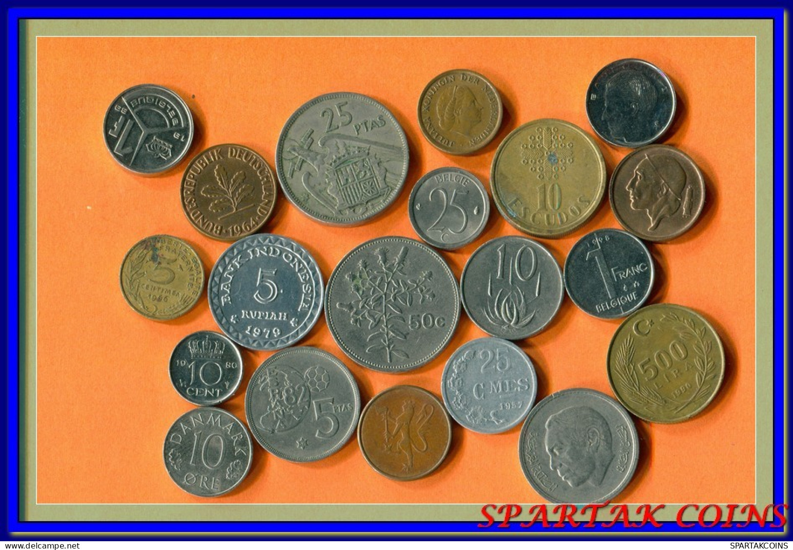 Collection WORLD Coin Mixed Lot Different COUNTRIES And REGIONS #L10097.2.U.A - Sonstige & Ohne Zuordnung