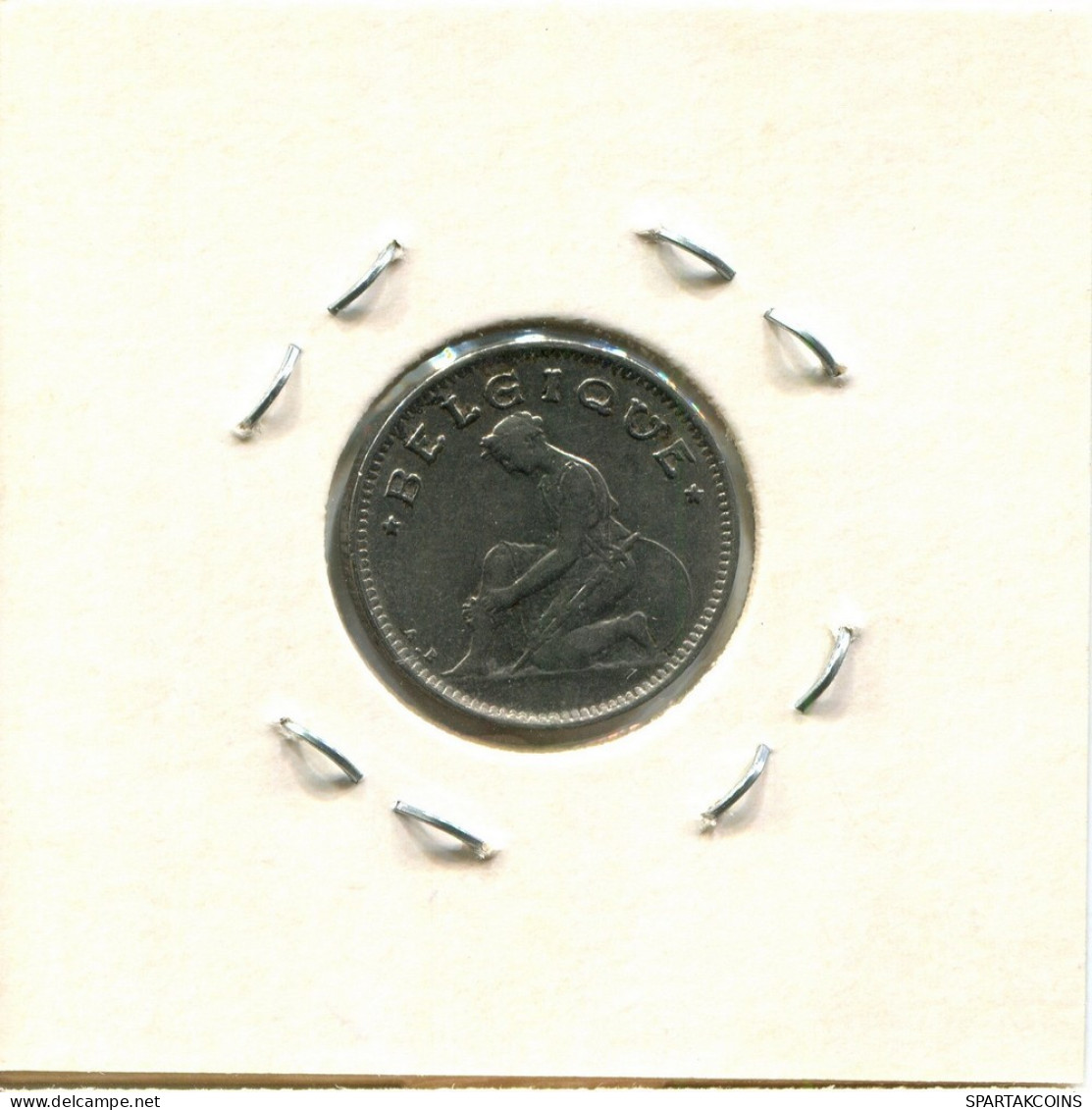 50 CENTIMES 1927 Französisch Text BELGIEN BELGIUM Münze #BA348.D.A - 50 Centimes