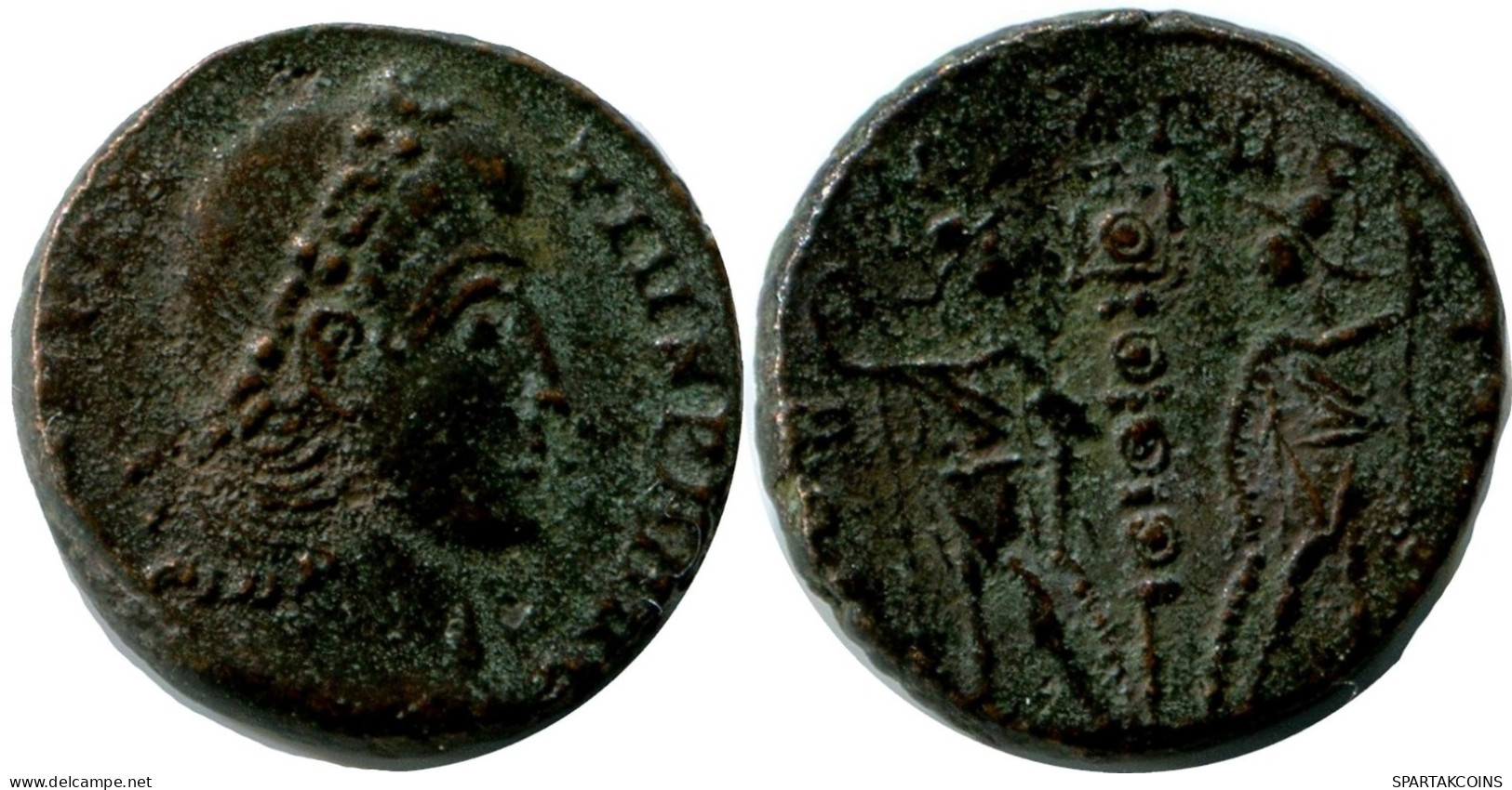 CONSTANTIUS II MINT UNCERTAIN FROM THE ROYAL ONTARIO MUSEUM #ANC10083.14.F.A - The Christian Empire (307 AD To 363 AD)