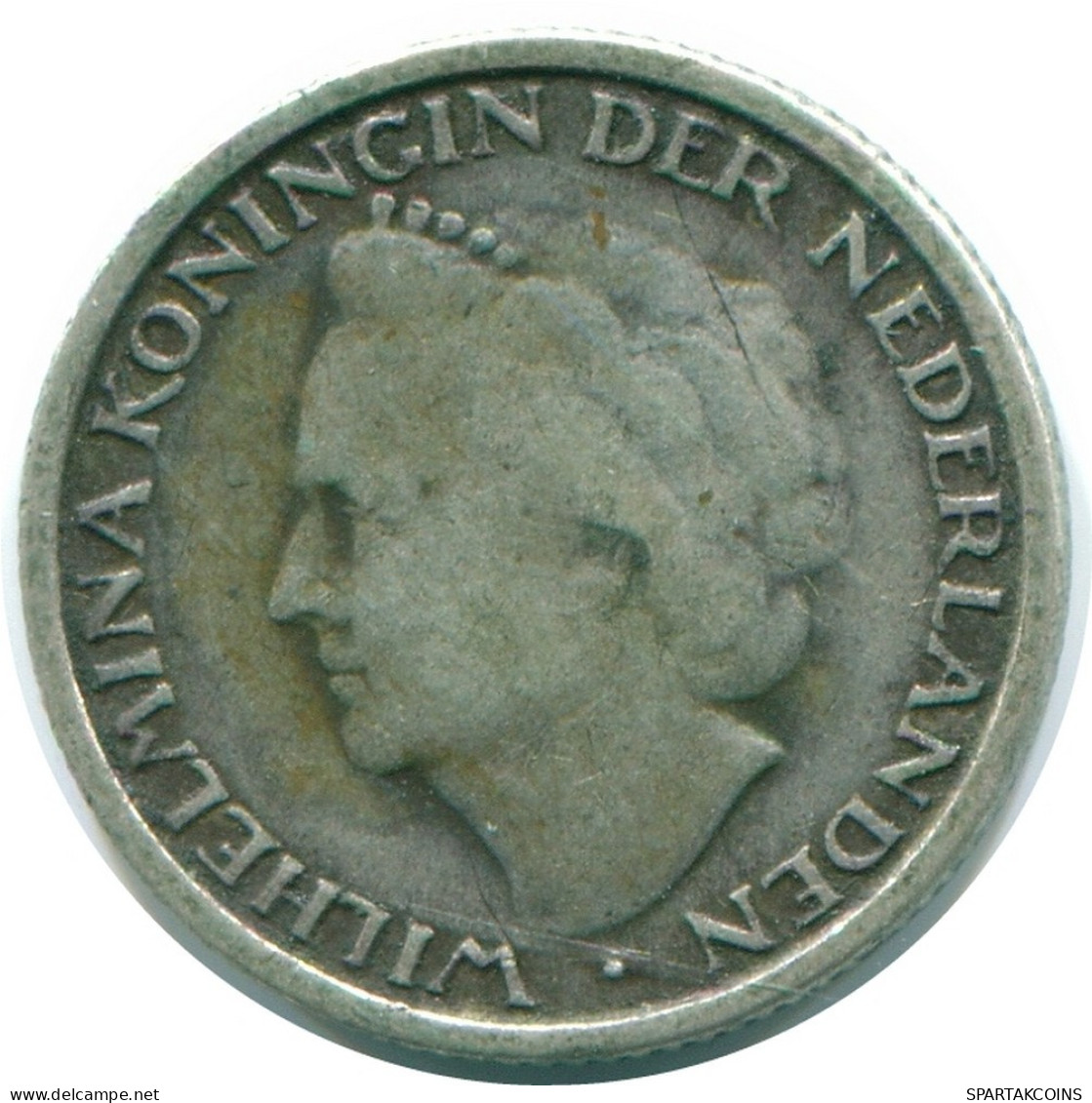 1/10 GULDEN 1948 CURACAO NIEDERLANDE SILBER Koloniale Münze #NL11983.3.D.A - Curaçao