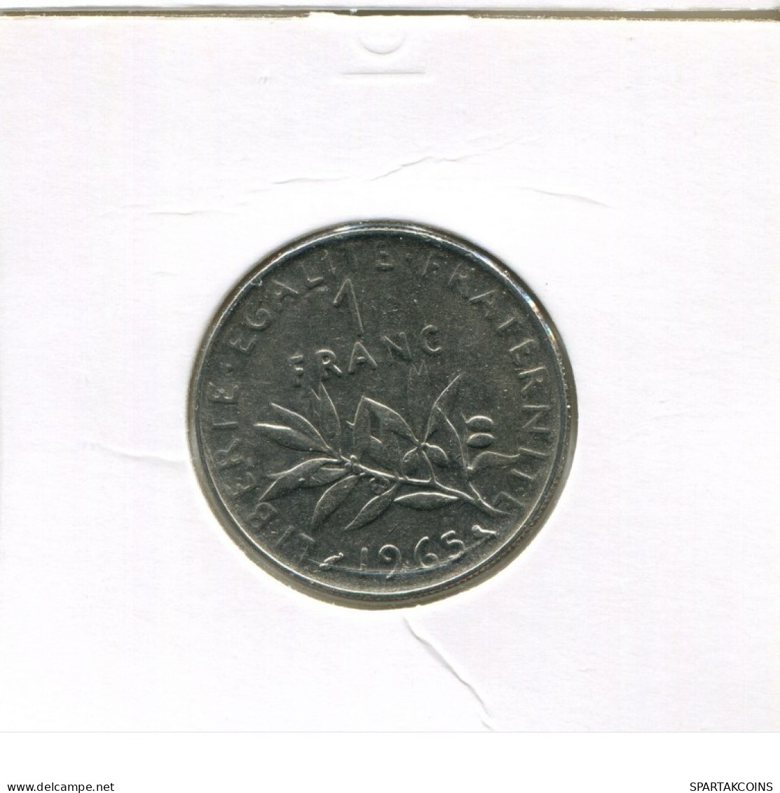 1 FRANC 1965 FRANCIA FRANCE Moneda #AK543.E.A - 1 Franc