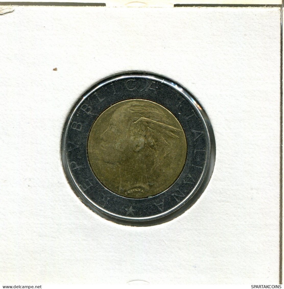 500 LIRE 1986 ITALY Coin BIMETALLIC #AT800.U.A - 500 Lire