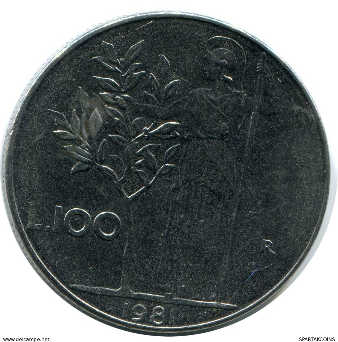 100 LIRE 1971 ITALIA ITALY Moneda #AZ402.E.A - 100 Lire