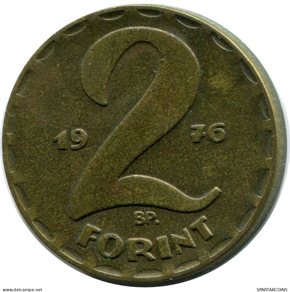 2 FORINT 1976 SIEBENBÜRGEN HUNGARY Münze #AY640.D.A - Hongrie