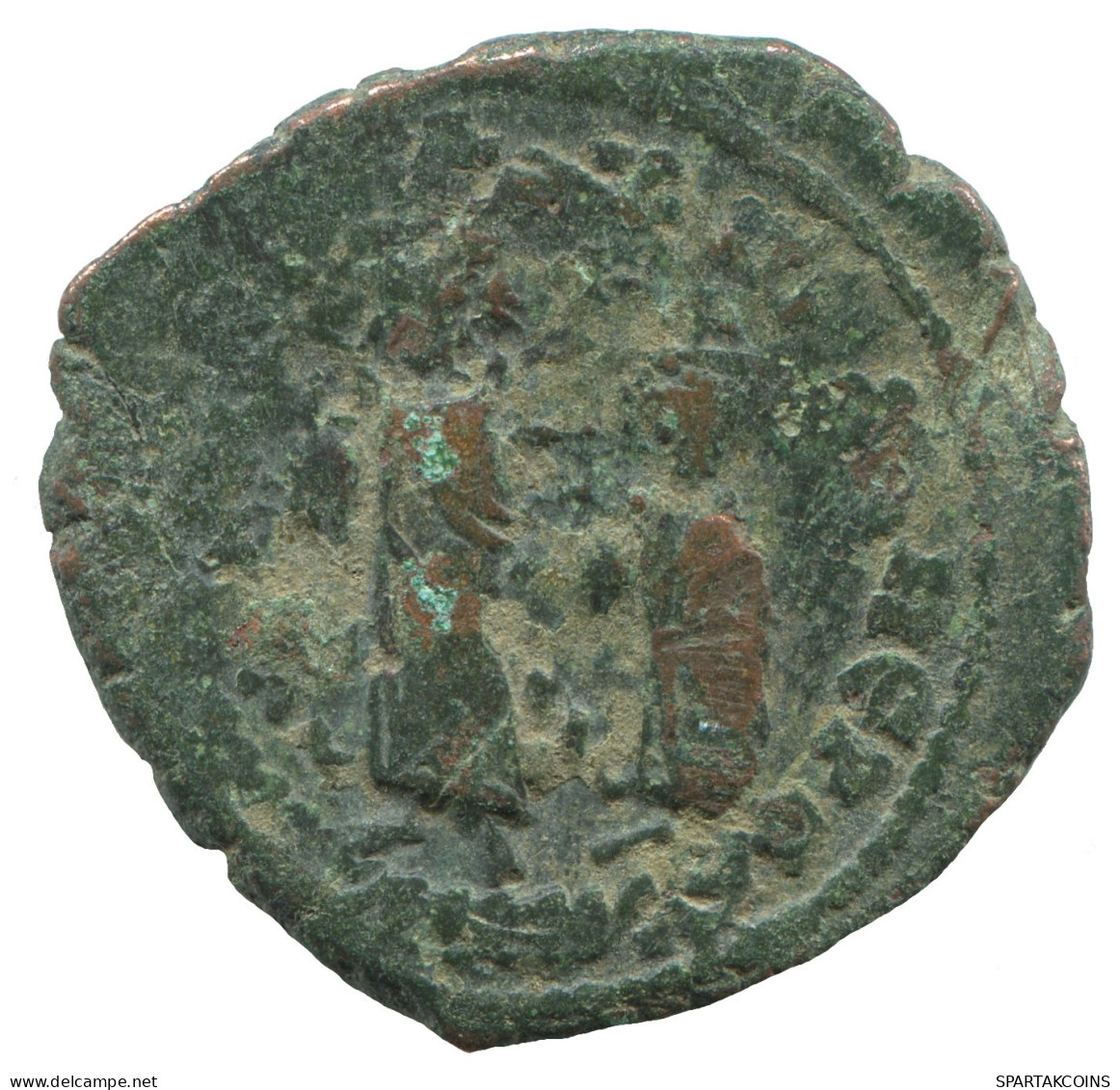 JUSTINIAN I AE FOLLIS 9.4g/29mm GENUINE BYZANTINISCHE Münze  #SAV1016.10.D.A - Byzantines