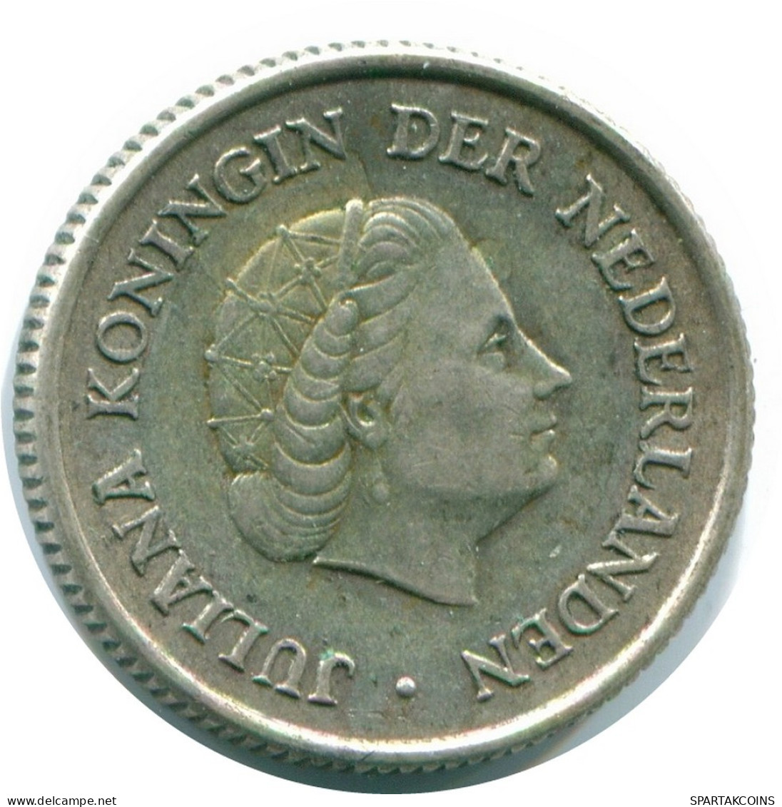 1/4 GULDEN 1956 ANTILLES NÉERLANDAISES ARGENT Colonial Pièce #NL10954.4.F.A - Niederländische Antillen