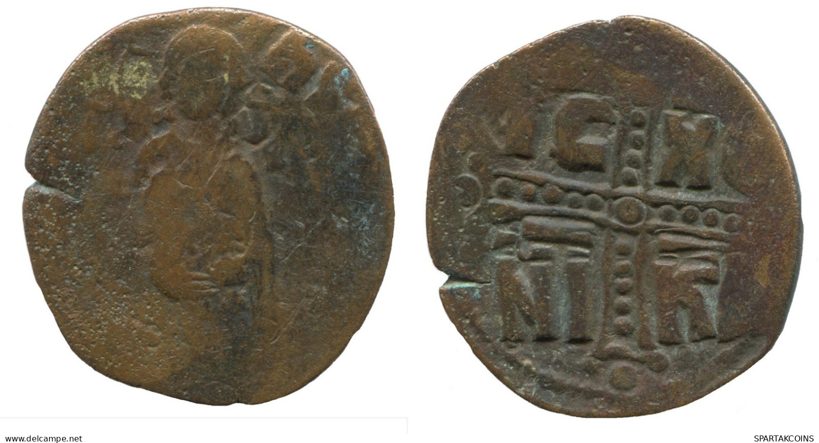 MICHAEL IV CLASS C FOLLIS 1034-1041 AD 5.3g/29mm BYZANTINISCHE Münze  #SAV1008.10.D.A - Byzantines
