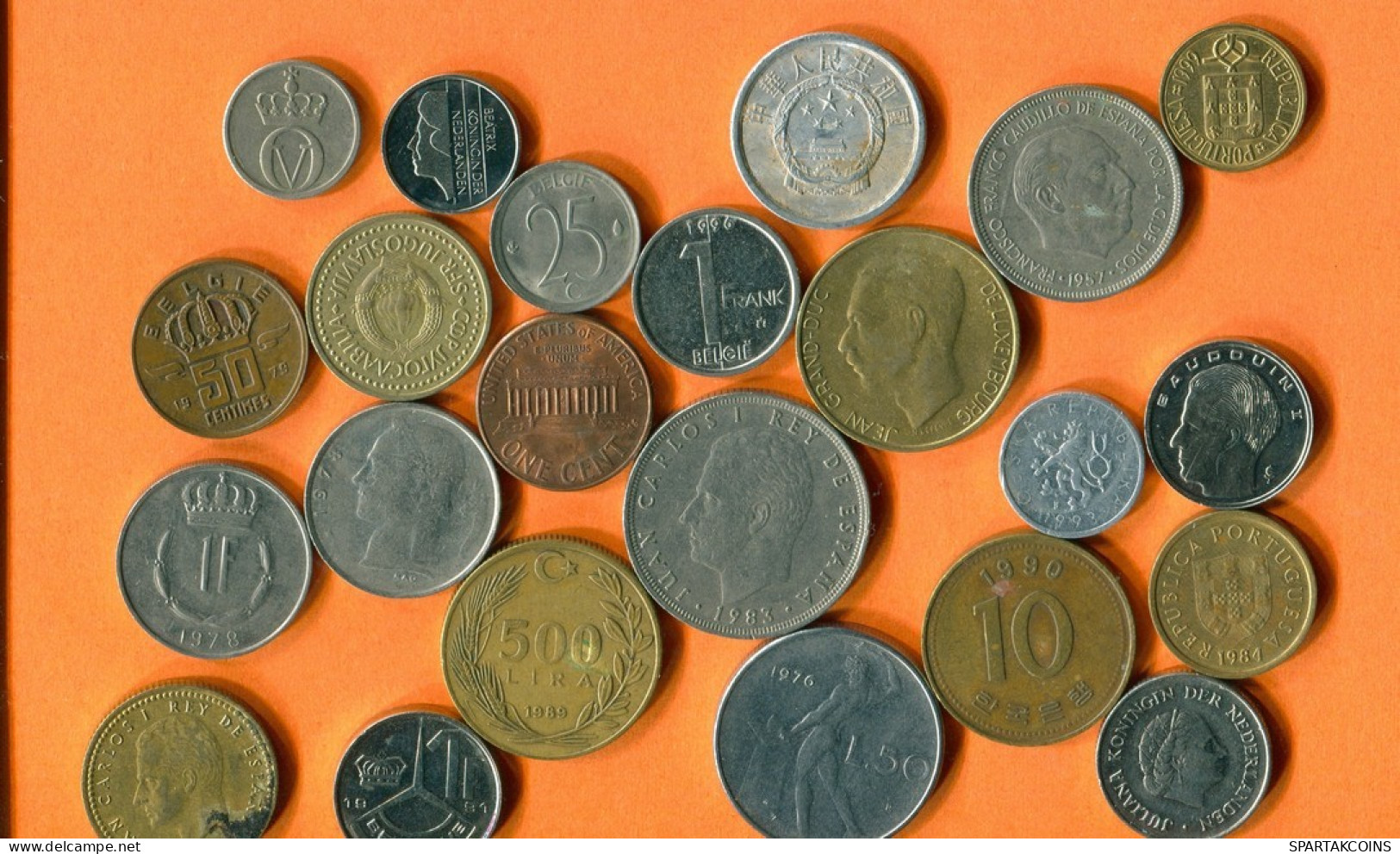 Collection WORLD Coin Mixed Lot Different COUNTRIES And REGIONS #L10021.2.U.A - Andere & Zonder Classificatie