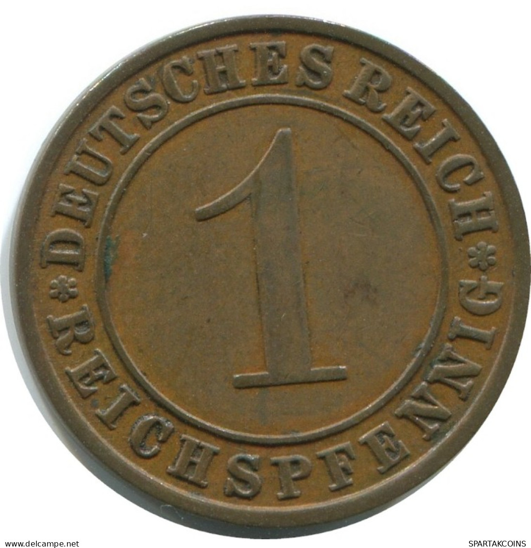1 REICHSPFENNIG 1931 A ALEMANIA Moneda GERMANY #AE240.E.A - 1 Reichspfennig