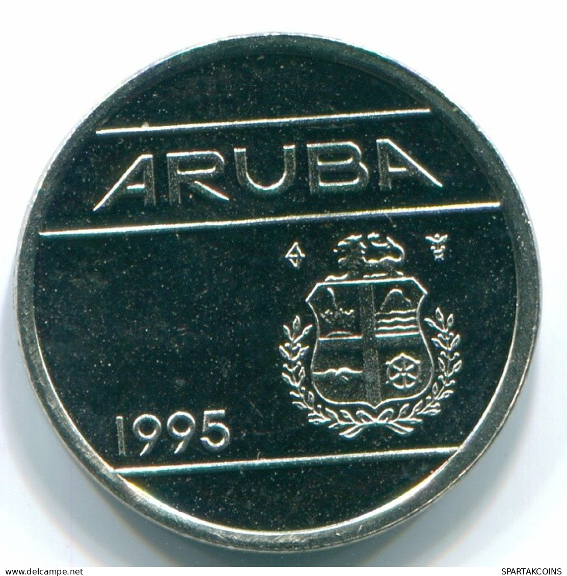 5 CENTS 1995 ARUBA (Netherlands) Nickel Colonial Coin #S13622.U.A - Aruba