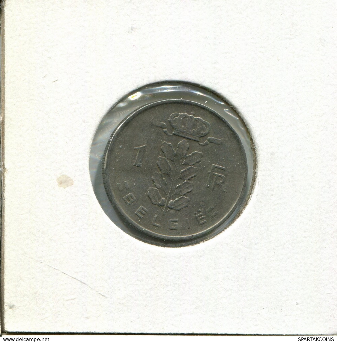 1 FRANC 1958 DUTCH Text BELGIEN BELGIUM Münze #AU621.D.A - 1 Franc