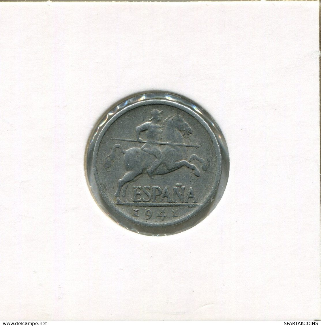5 CENTIMOS 1941 SPAIN Coin #AR821.U.A - 5 Céntimos