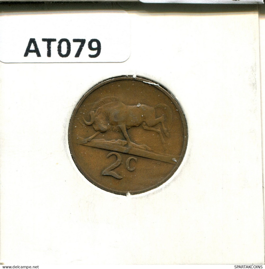 2 CENTS 1967 AFRIQUE DU SUD SOUTH AFRICA Pièce #AT079.F.A - South Africa