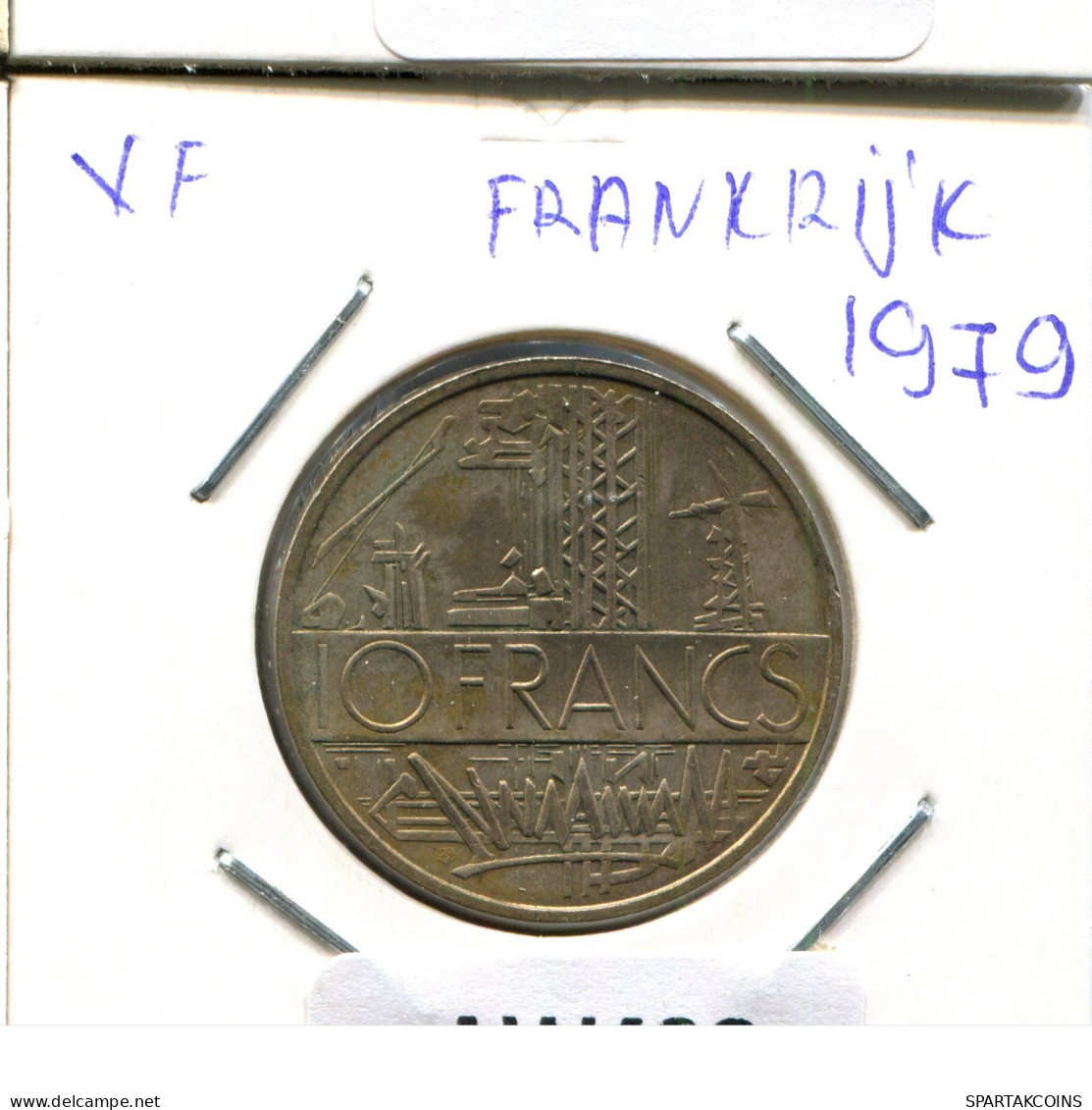 1 FRANC 1979 FRANKREICH FRANCE Französisch Münze #AW428.D.A - 1 Franc