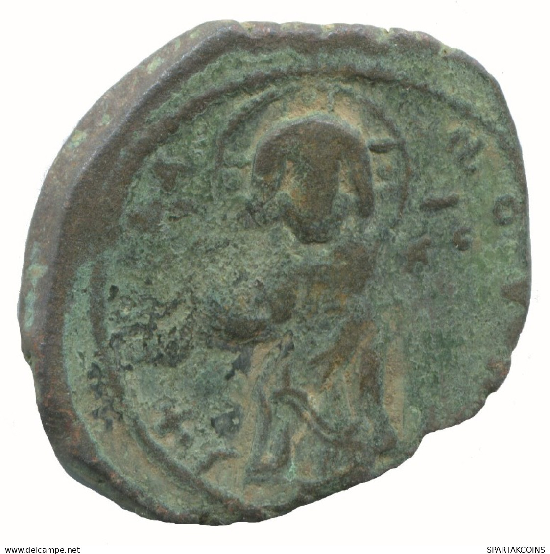 JESUS CHRIST ANONYMOUS Auténtico Antiguo BYZANTINE Moneda 7.7g/30mm #AA585.21.E.A - Byzantinische Münzen