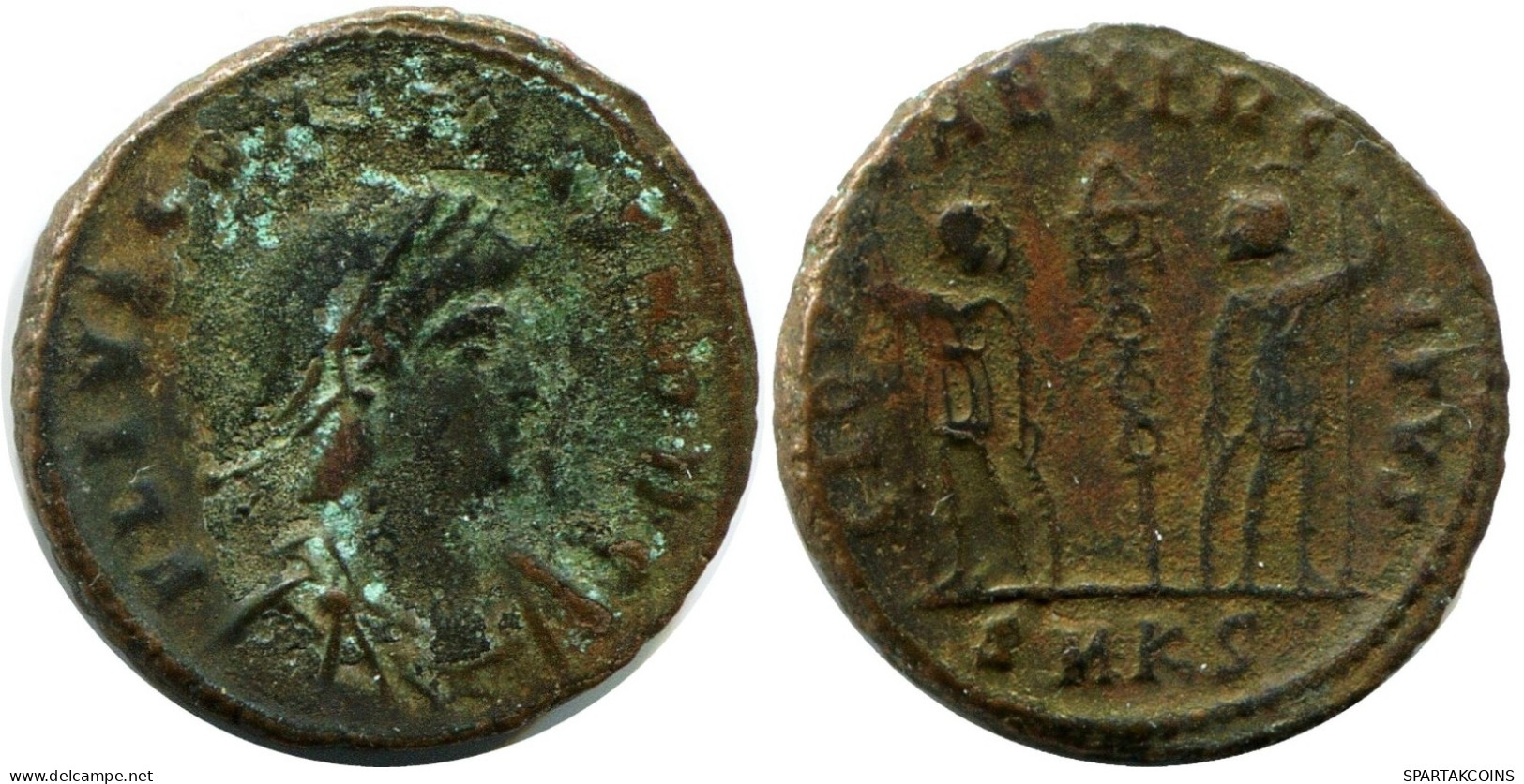 CONSTANS MINTED IN CYZICUS FOUND IN IHNASYAH HOARD EGYPT #ANC11647.14.E.A - L'Empire Chrétien (307 à 363)