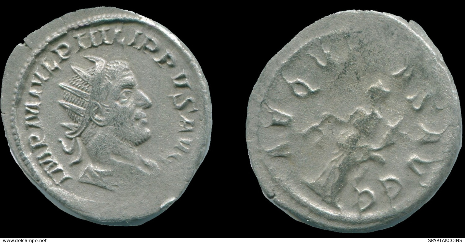 PHILIP I "THE ARAB" AR ANTONINIANUS ROME AD 246-247 AEQVITAS AVGG #ANC13163.35.F.A - La Crisis Militar (235 / 284)