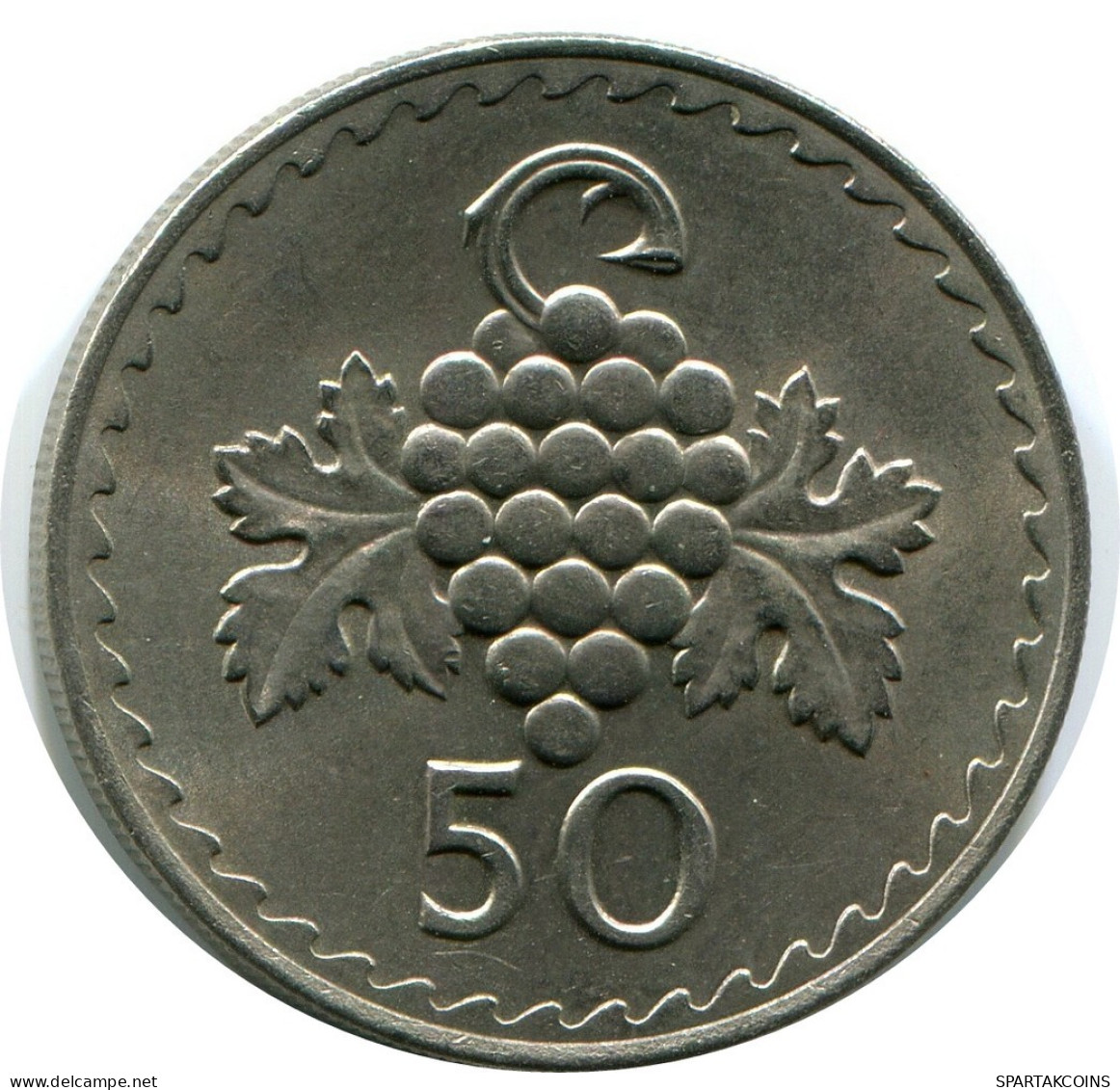 50 MILS 1980 ZYPERN CYPRUS Münze #AP272.D.A - Zypern