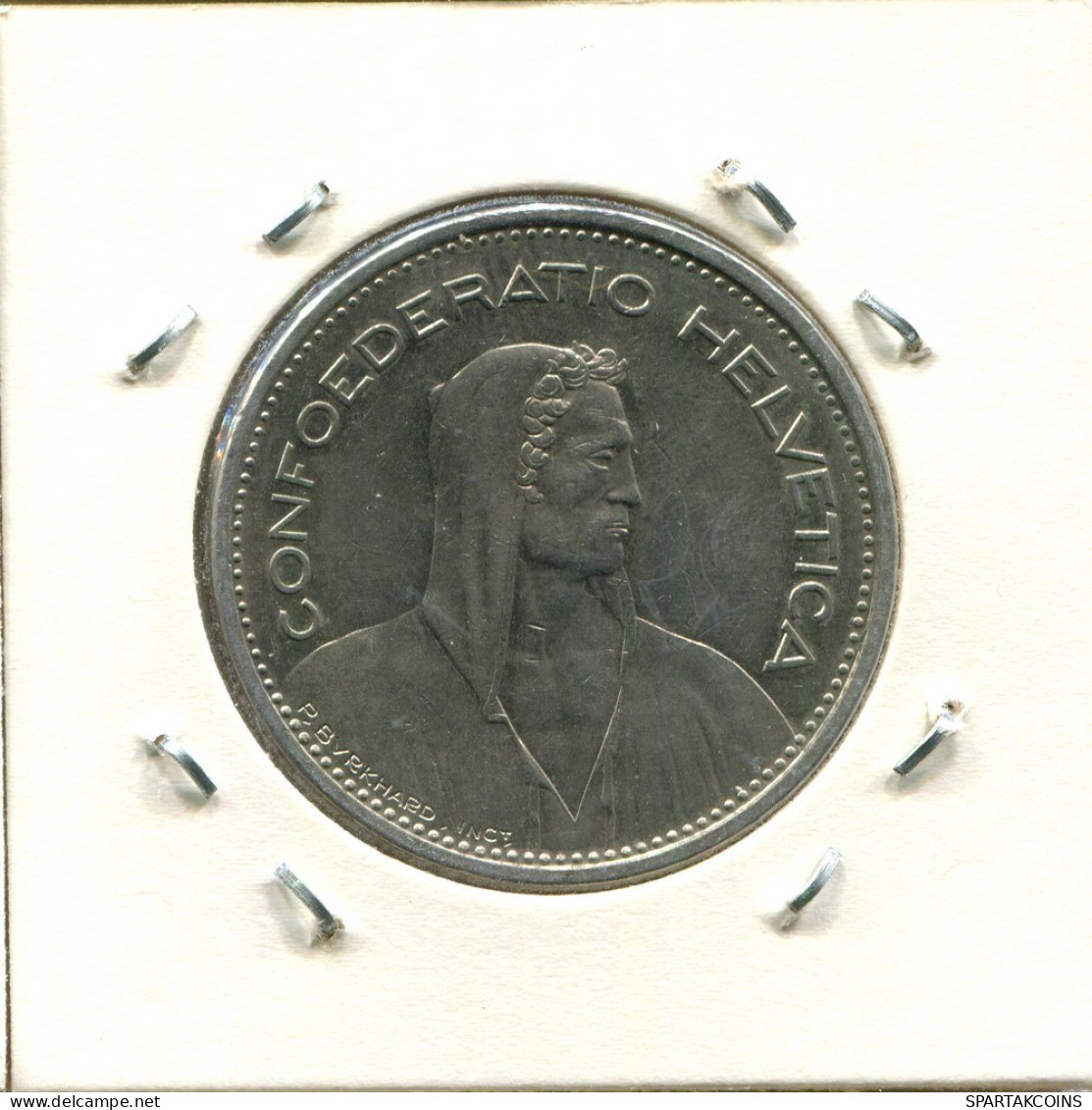 5 FRANCS 1966 SUIZA SWITZERLAND Moneda #AS483.E.A - Autres & Non Classés