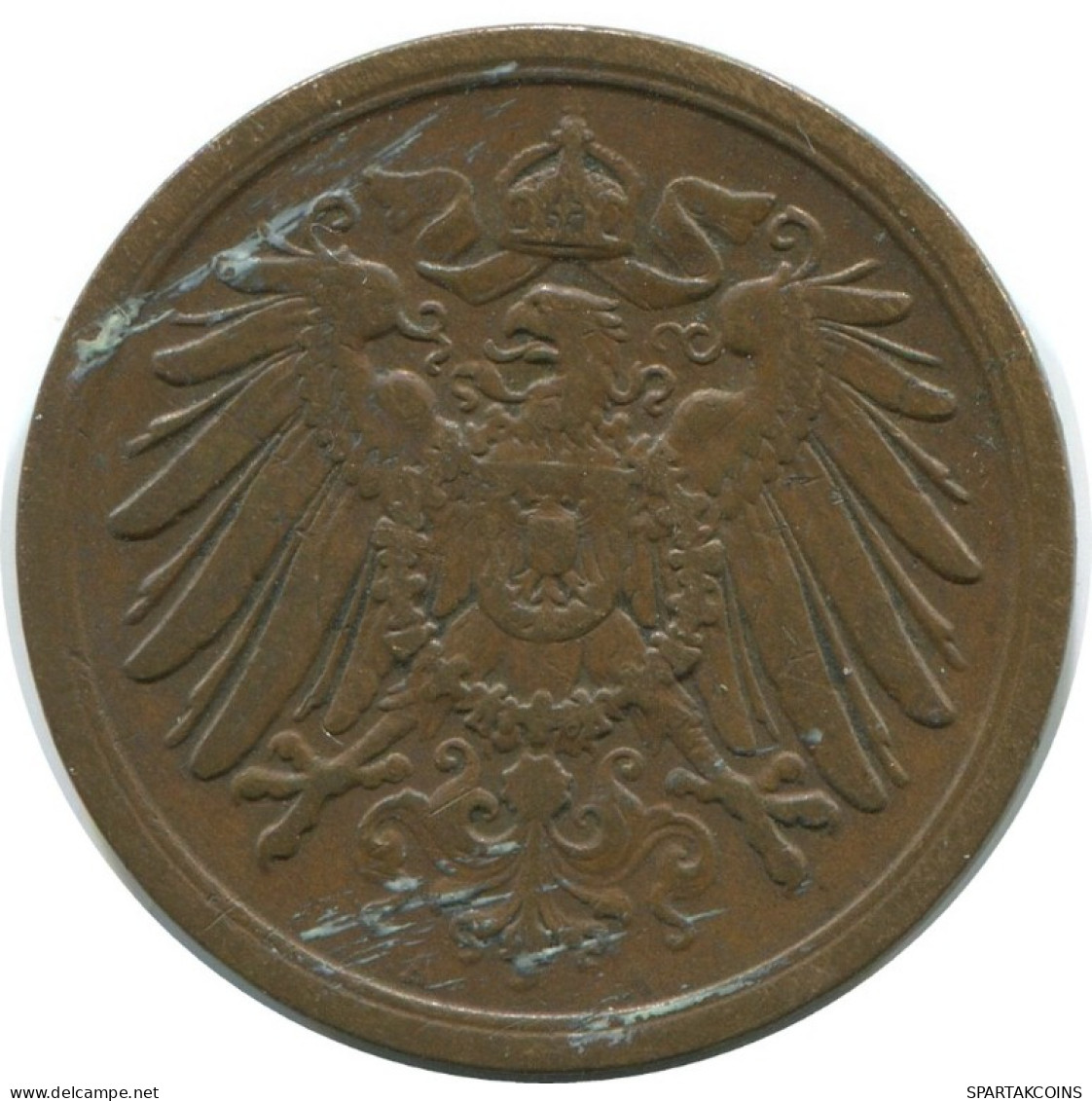 2 PFENNIG 1905 A DEUTSCHLAND Münze GERMANY #AD481.9.D.A - 2 Pfennig