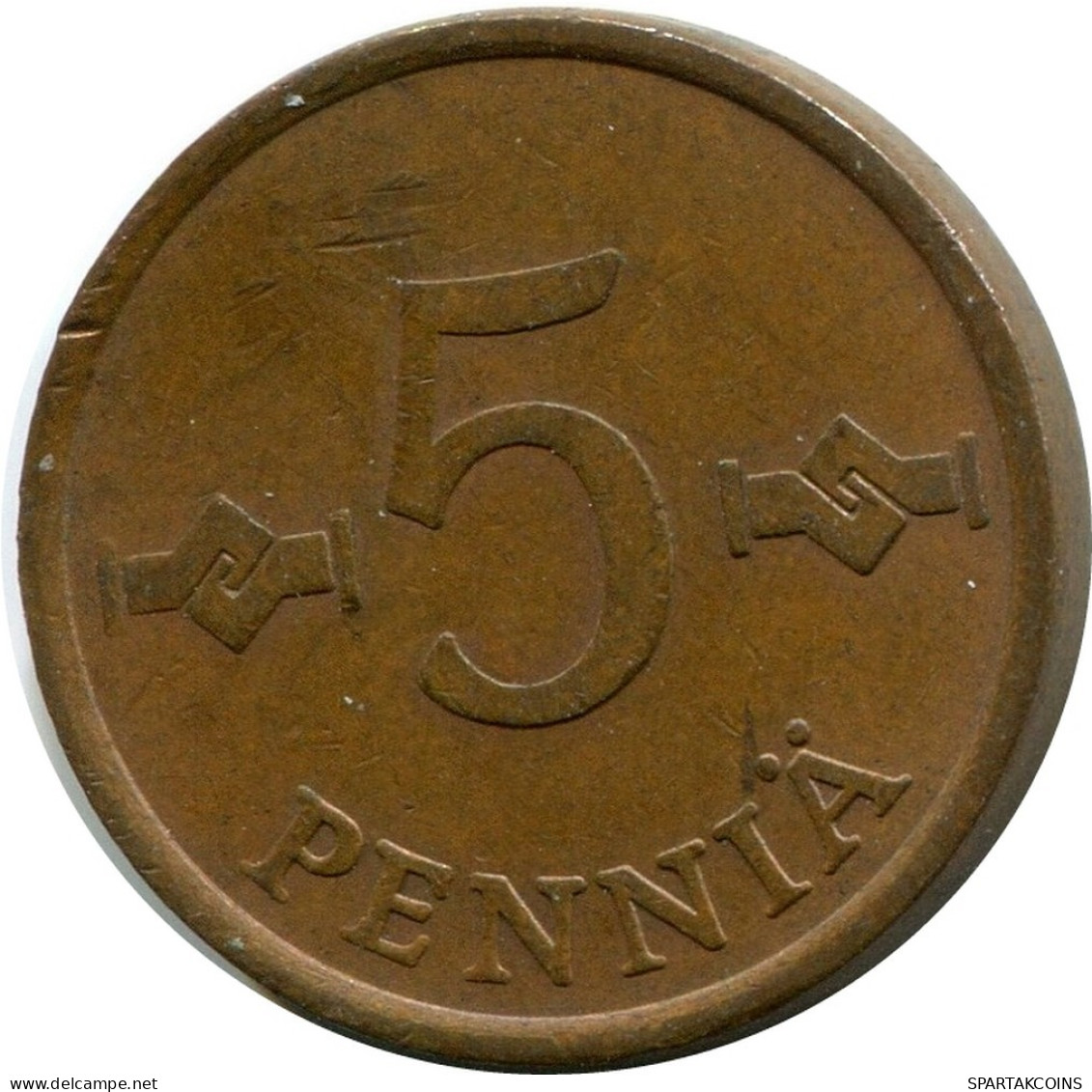 5 PENNYA 1963 FINNLAND FINLAND Münze #AX870.D.A - Finlande