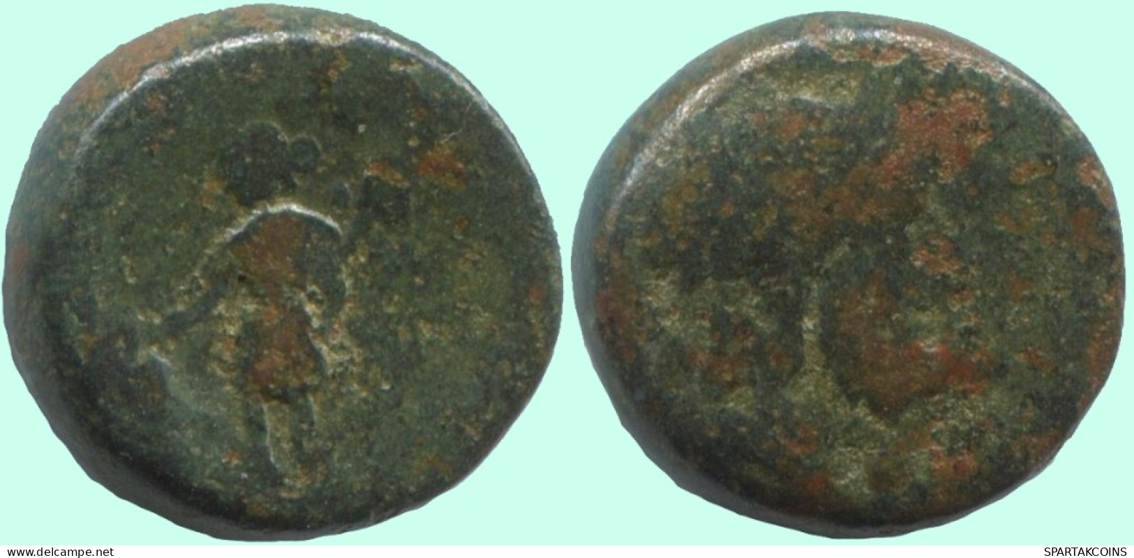 Antike Authentische Original GRIECHISCHE Münze 5.1g/14mm #ANT1810.10.D.A - Griechische Münzen