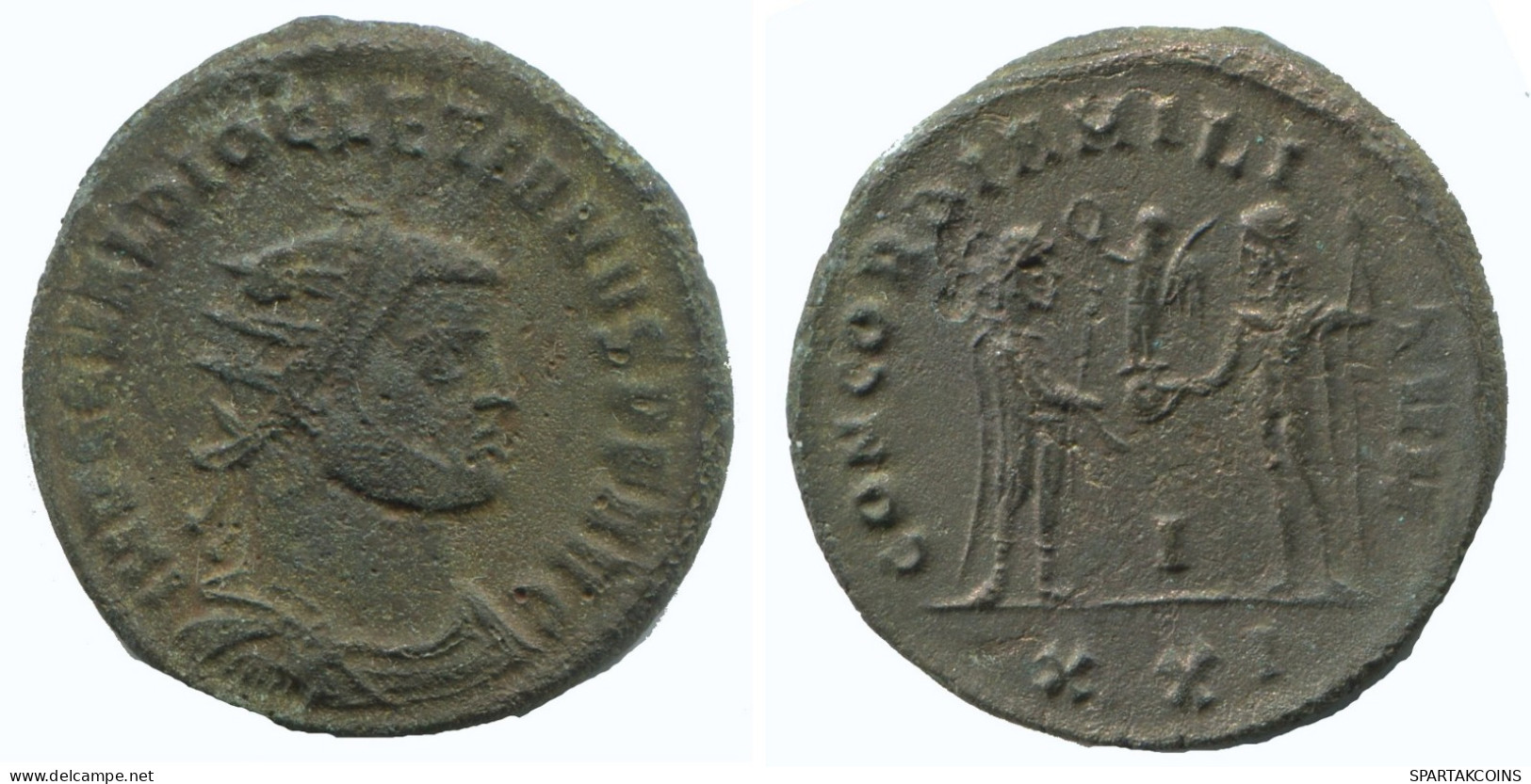 DIOCLETIAN ANTONINIANUS Antiochia I/xxi AD322 Concord 4.2g/22mm #NNN1848.18.U.A - La Tétrarchie (284 à 307)