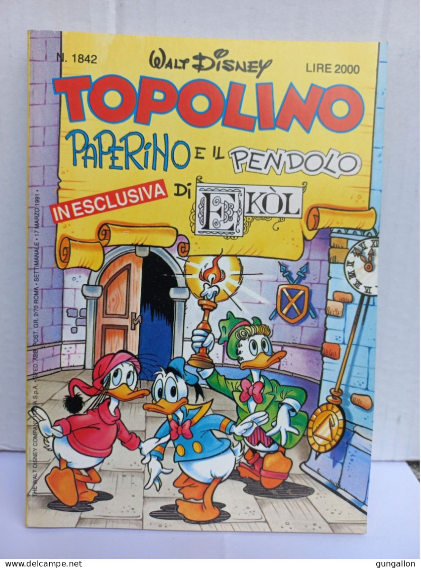 Topolino (Mondadori 1991) N. 1842 - Disney