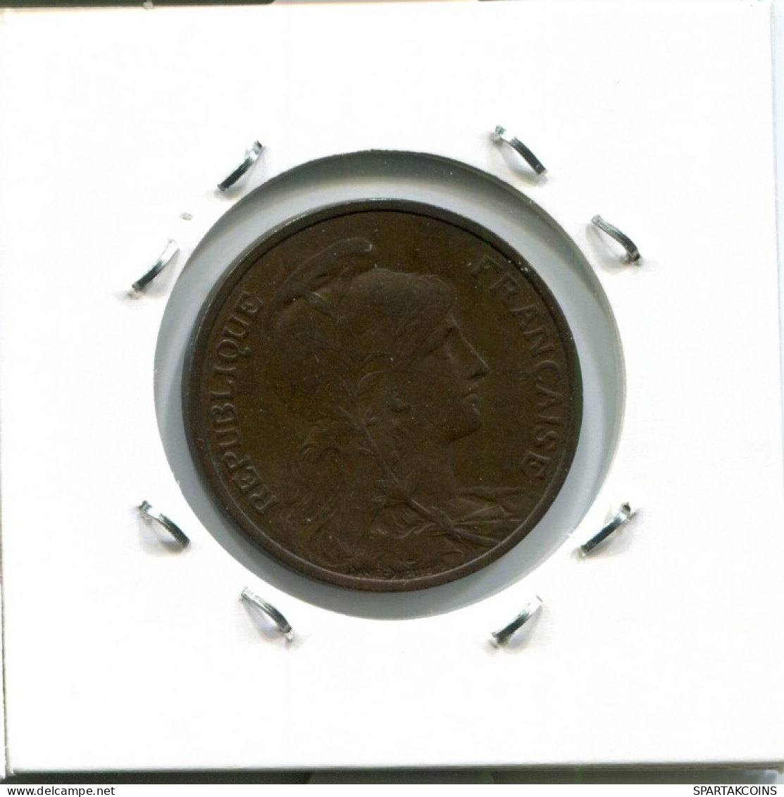 5 CENTIMES 1913 FRANCIA FRANCE Moneda #AM721.E.A - 5 Centimes
