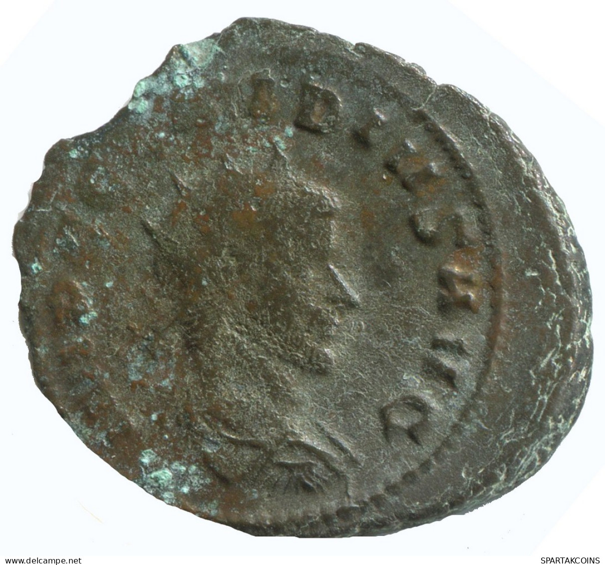 CLAUDIUS II ANTONINIANUS Roma AD98 Salus AVG 2.9g/25mm #NNN1889.18.U.A - The Military Crisis (235 AD To 284 AD)