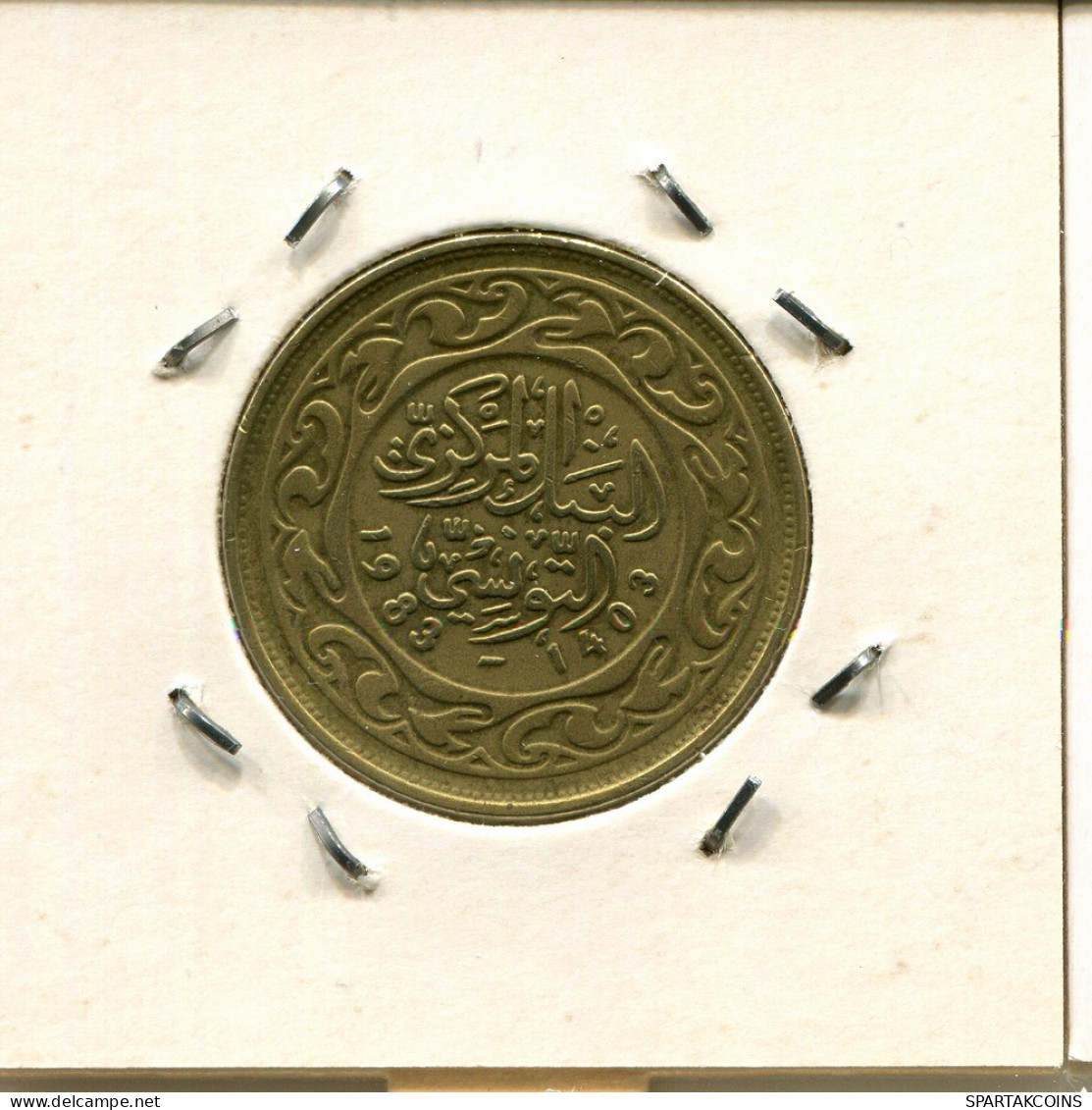 100 MILLIMES 1983 TUNISIE TUNISIA Pièce #AP830.2.F.A - Tunisia