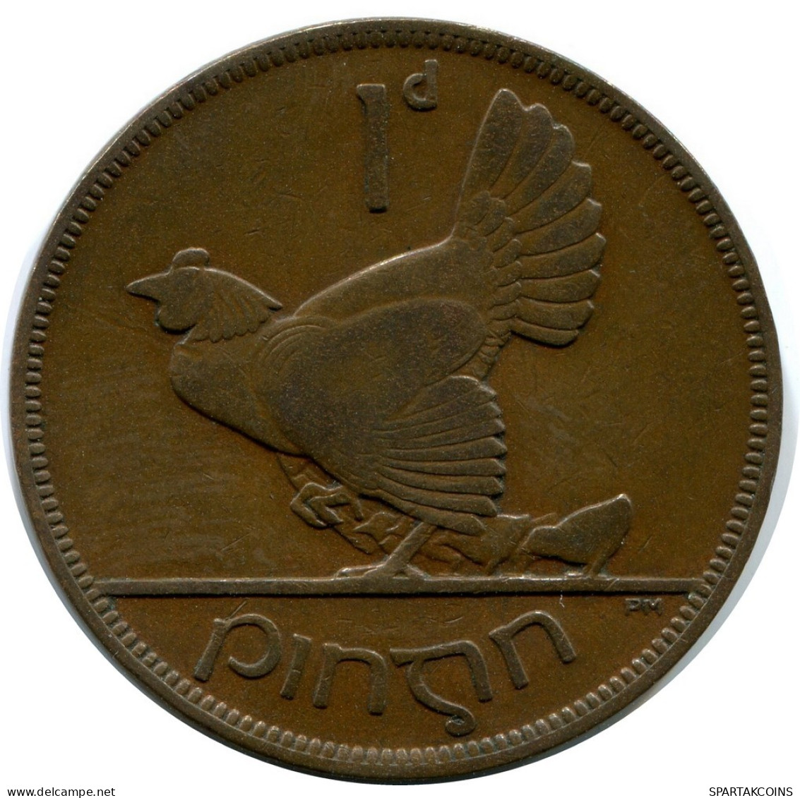 1 PENNY 1928 IRLANDA IRELAND Moneda #AY269.2.E.A - Ireland