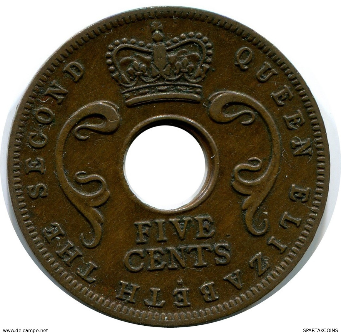 5 CENTS 1957 ÁFRICA ORIENTAL EAST AFRICA Moneda #AP874.E.A - Colonie Britannique