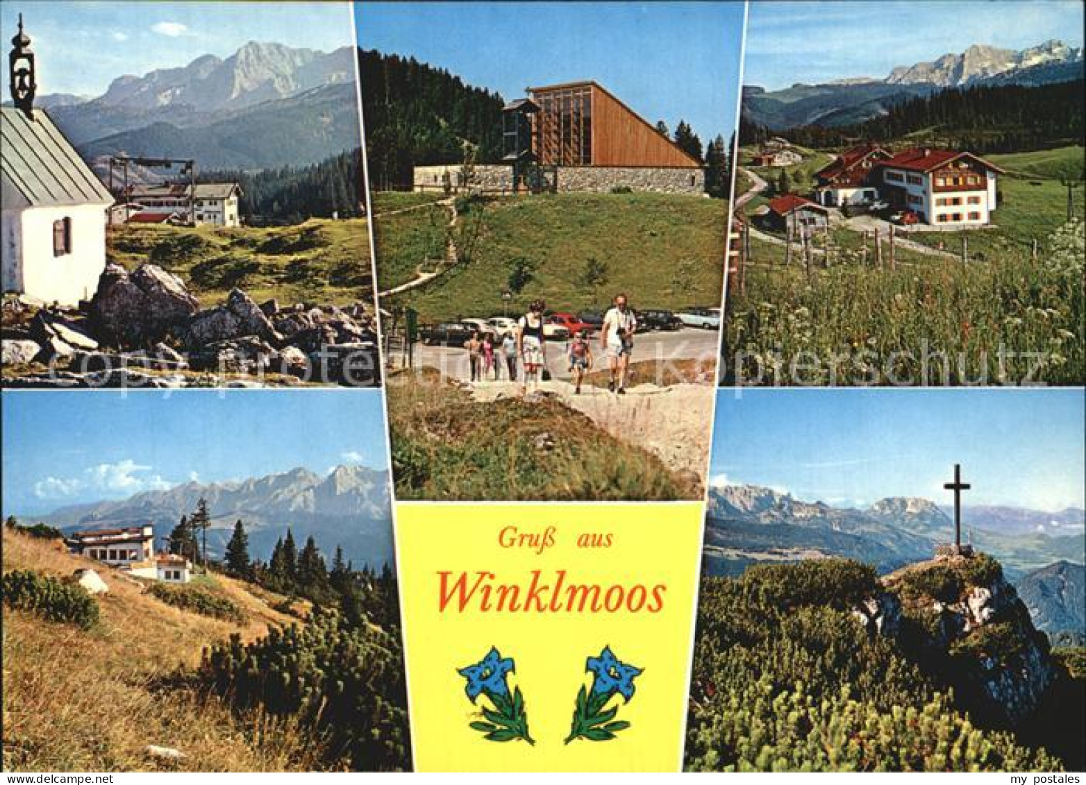 72543395 Winklmoos Winkelmoos Winklmoosalm Teilansichten Gipfelkreuz Reit Im Win - Reit Im Winkl