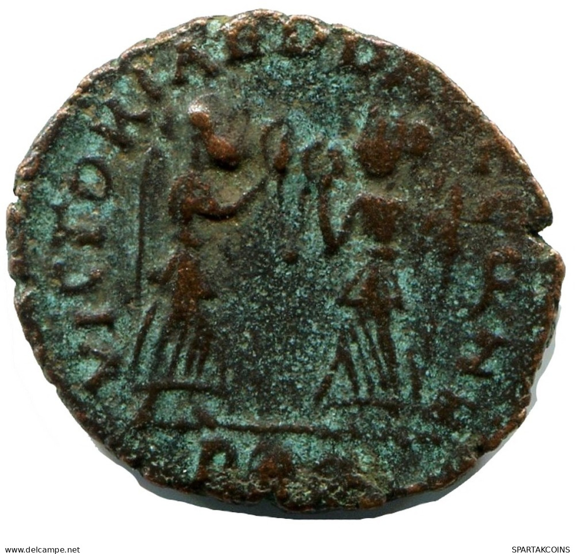 CONSTANS MINTED IN ROME ITALY FOUND IN IHNASYAH HOARD EGYPT #ANC11525.14.E.A - L'Empire Chrétien (307 à 363)