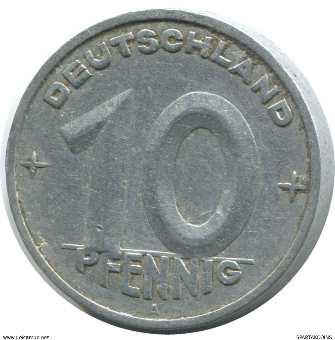 10 PFENNIG 1950 A DDR EAST ALEMANIA Moneda GERMANY #AE084.E.A - 10 Pfennig
