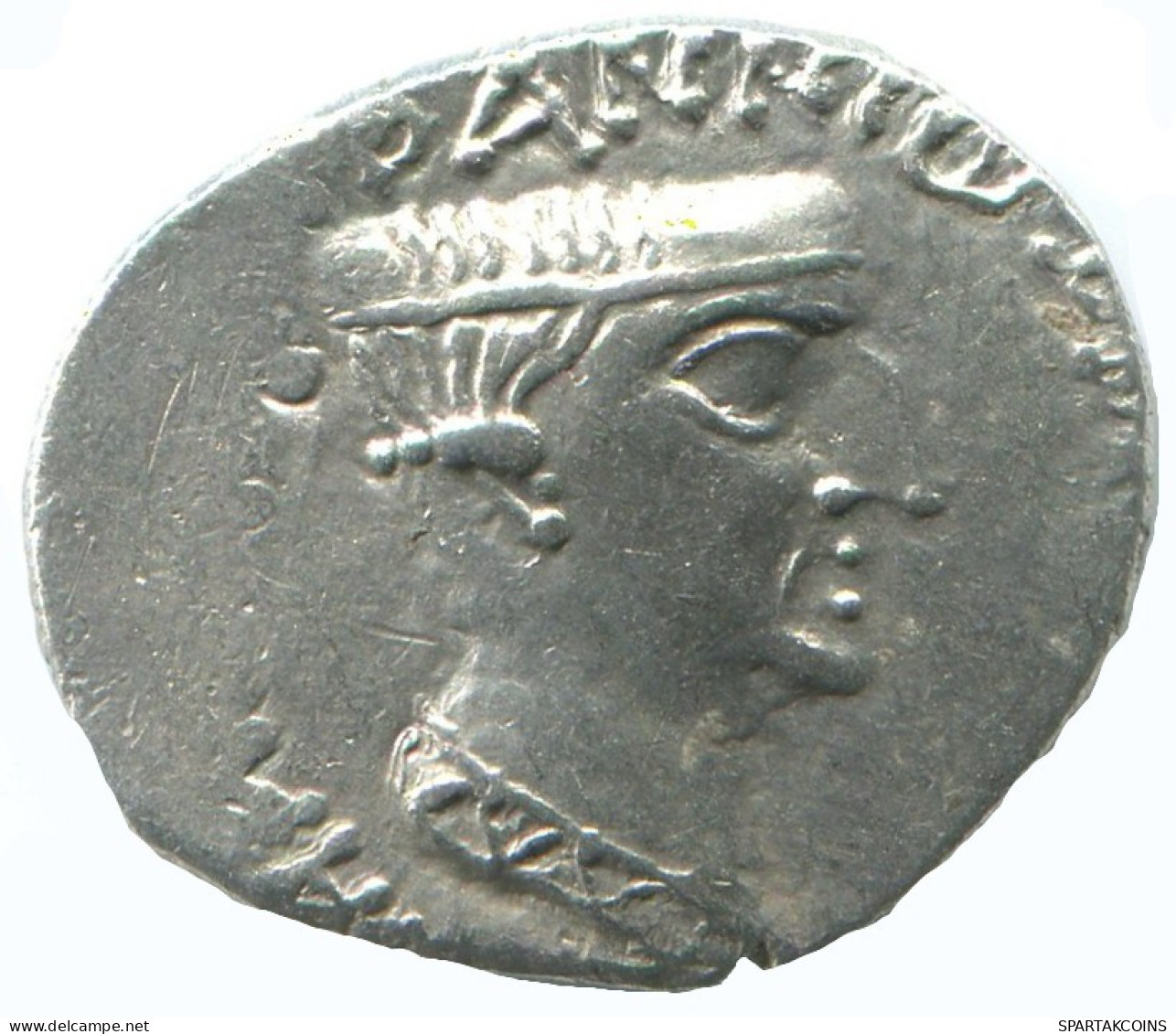 INDO-SKYTHIANS WESTERN KSHATRAPAS KING NAHAPANA AR DRACHM GREEK #AA469.40.U.A - Griechische Münzen