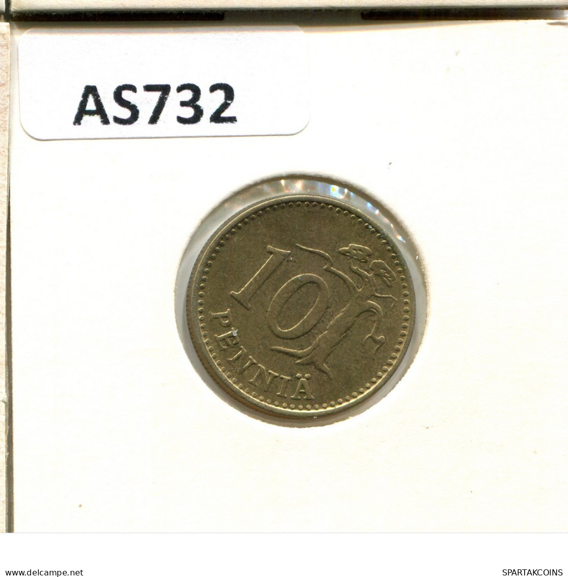 10 PENNYA 1982 FINLANDIA FINLAND Moneda #AS732.E.A - Finland