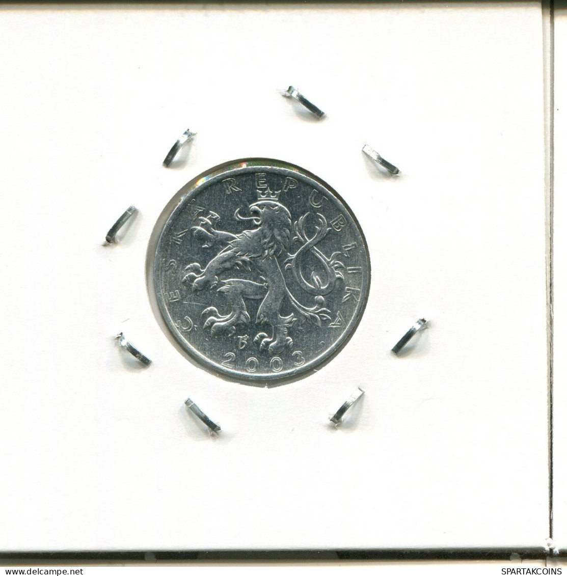 50 HELLER 2003 TSCHECHIEN CZECH REPUBLIC Münze #AP734.2.D.A - Tsjechië
