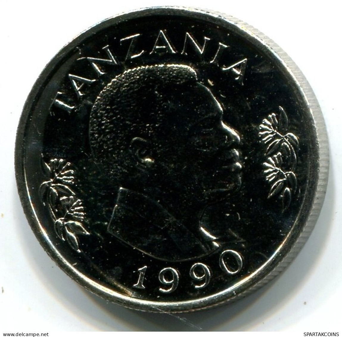 50 SENTI 1990 TANZANIA UNC Rabbit Coin #W11201.U.A - Tansania