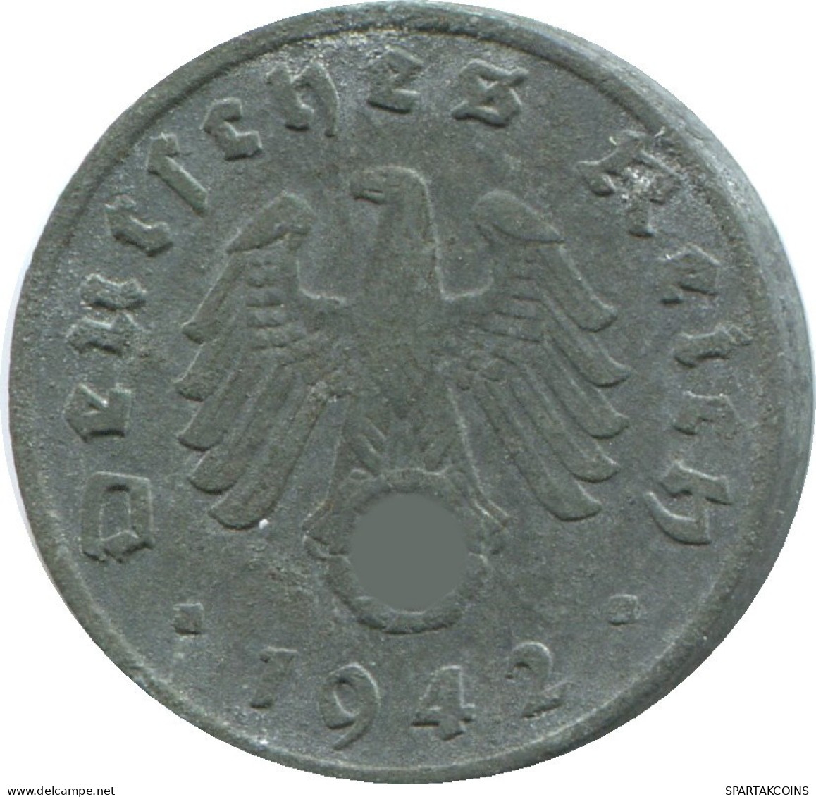 1 REICHSPFENNIG 1942 G GERMANY Coin #DE10425.5.U.A - 1 Reichspfennig