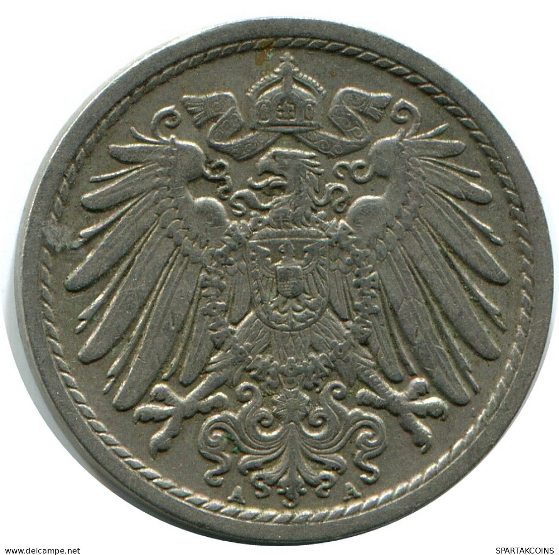 5 PFENNIG 1914 A ALEMANIA Moneda GERMANY #DB236.E.A - 5 Pfennig