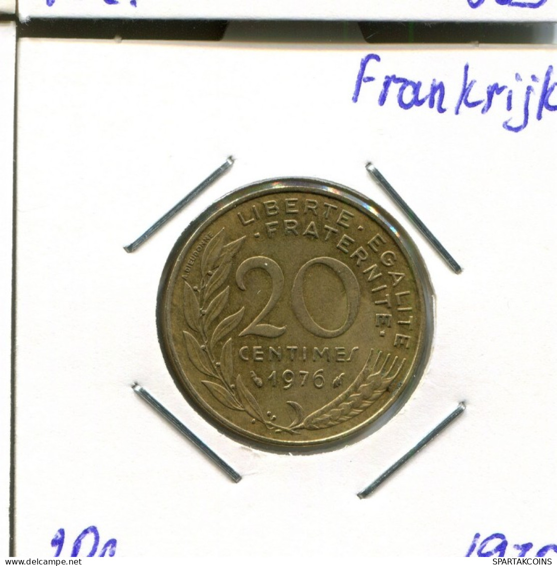 20 CENTIMES 1970 FRANCE Coin French Coin #AM166.U.A - 20 Centimes