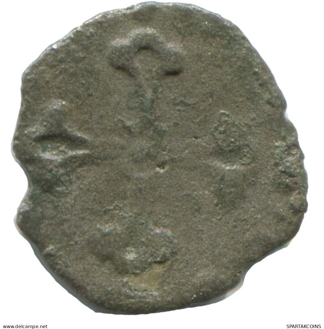 CRUSADER CROSS Authentic Original MEDIEVAL EUROPEAN Coin 0.8g/14mm #AC166.8.D.A - Altri – Europa