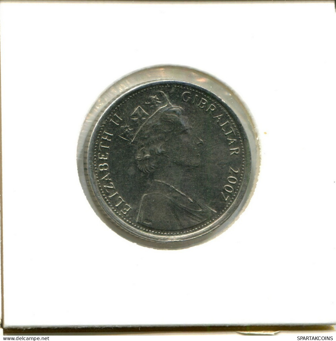 10 PENCE 2007 GIBRALTAR Coin #AY289.U.A - Gibilterra