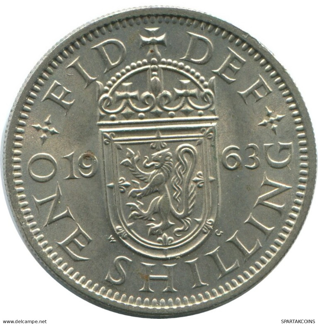 SHILLING 1963 UK GROßBRITANNIEN GREAT BRITAIN Münze #AH001.1.D.A - I. 1 Shilling
