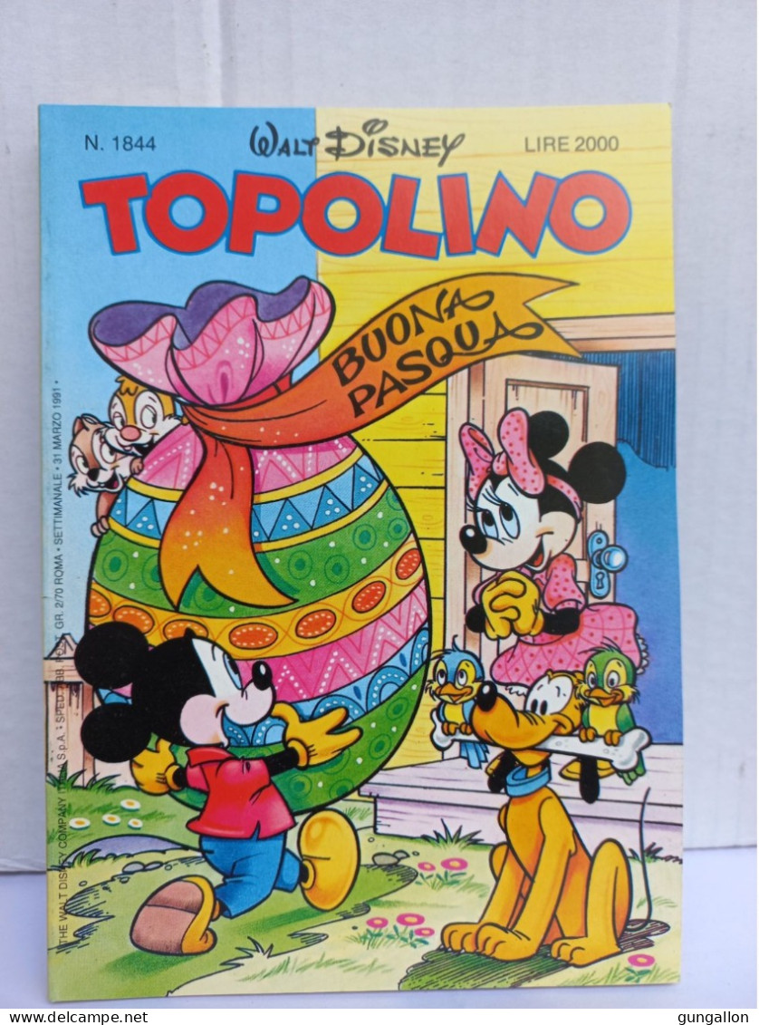Topolino (Mondadori 1991) N. 1844 - Disney